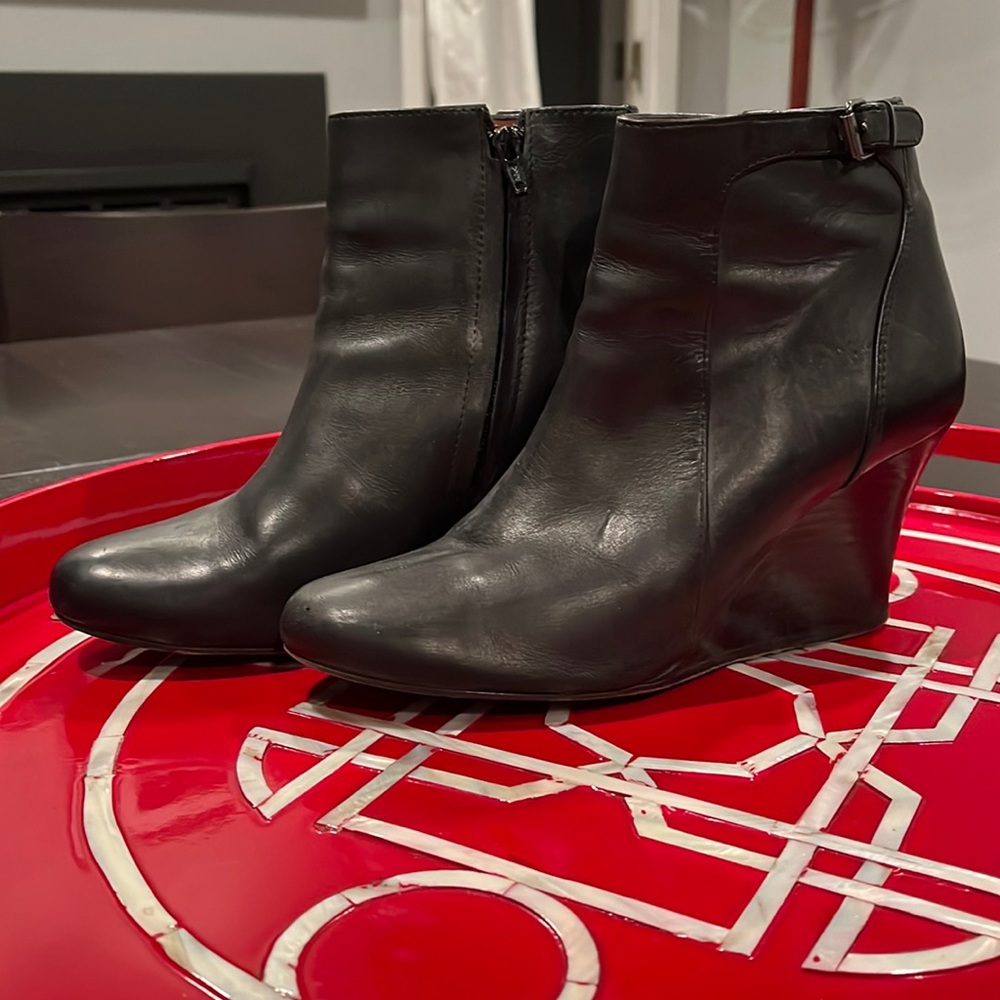 Lanvin wedge heel Ankle Boot